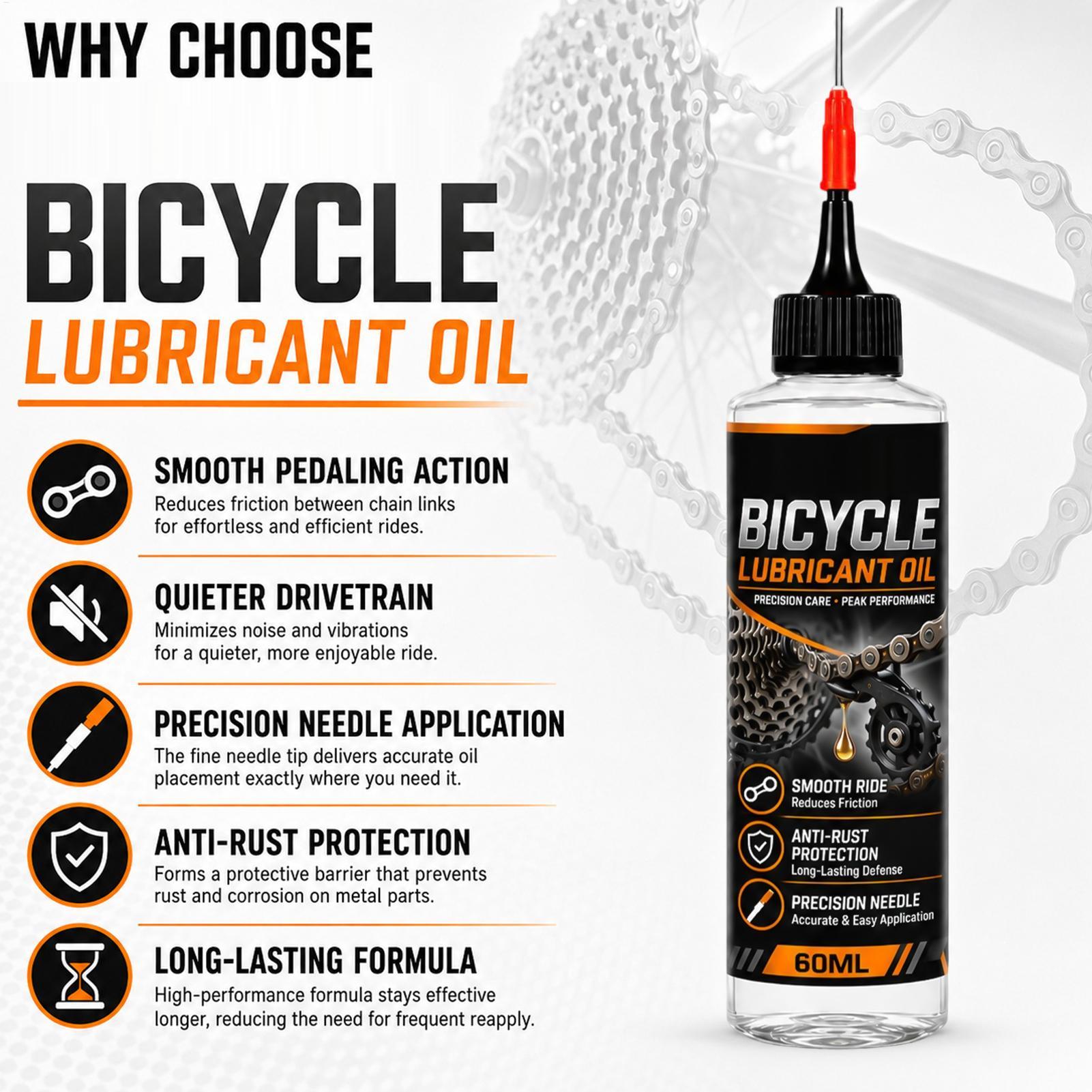 Fietskettingsmeermiddel 60ml F - Motorcycle Gear Oil For Chain recensie en prijs