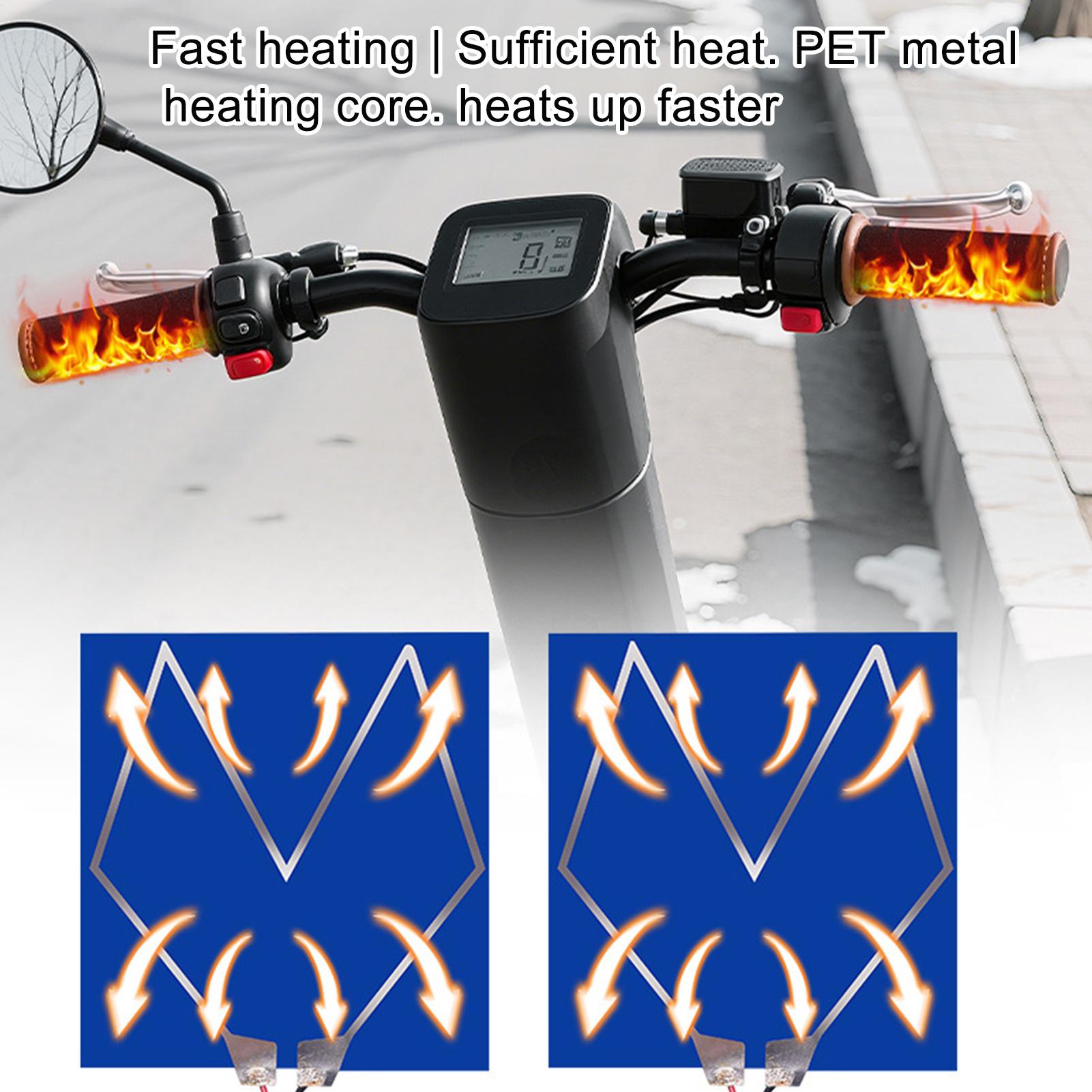Motorfiets Verwarmde Handvatte - Handlebar Grip Heated recensie en prijs