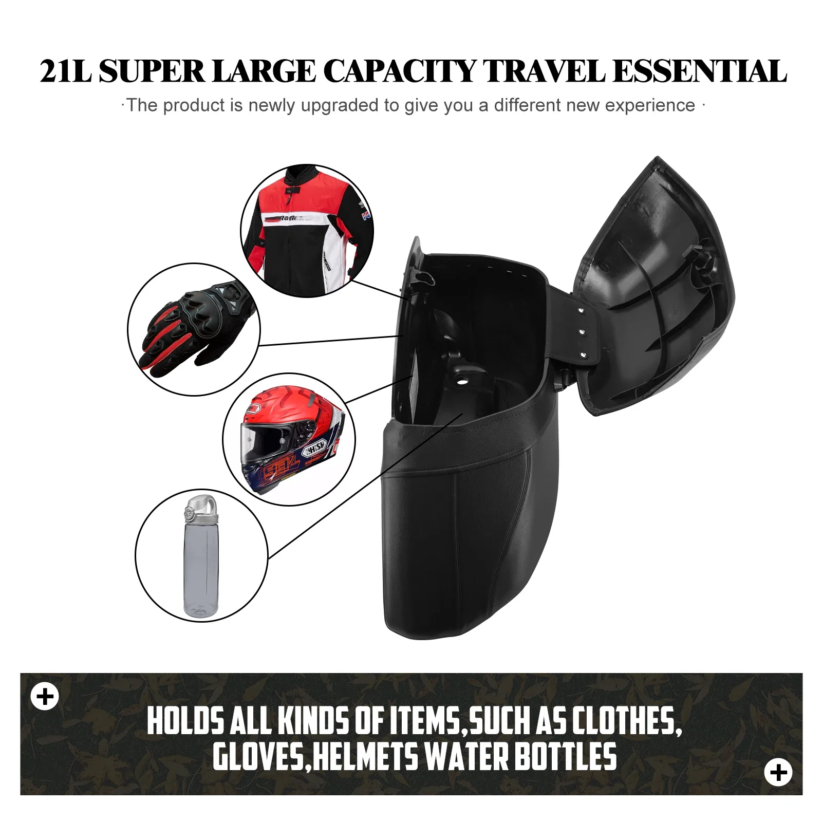 Harde motorfietstassen Zadelta - Motorcycle Gear Backpack recensie en prijs