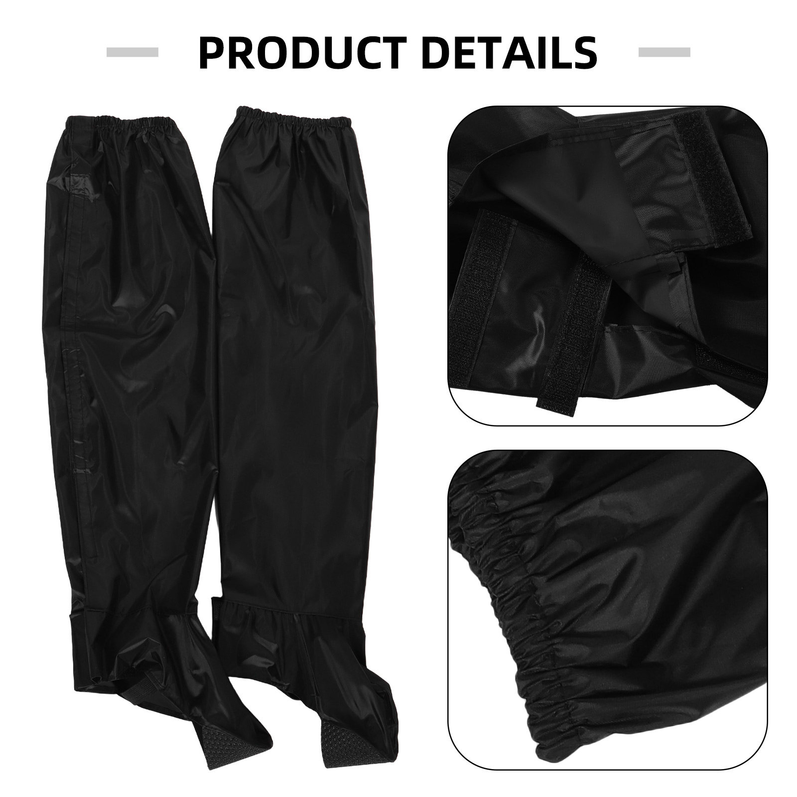1 paar waterdichte regenbroeke - Motorcycle Gear Mens recensie en prijs